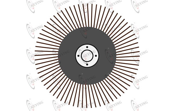 abrasive cloth flap disc vertical type