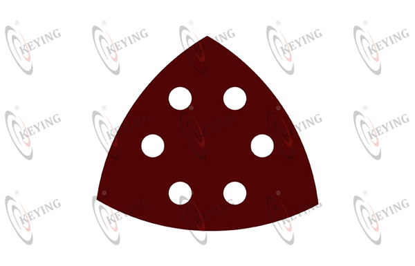 sandpaper disc triangular 6 t6