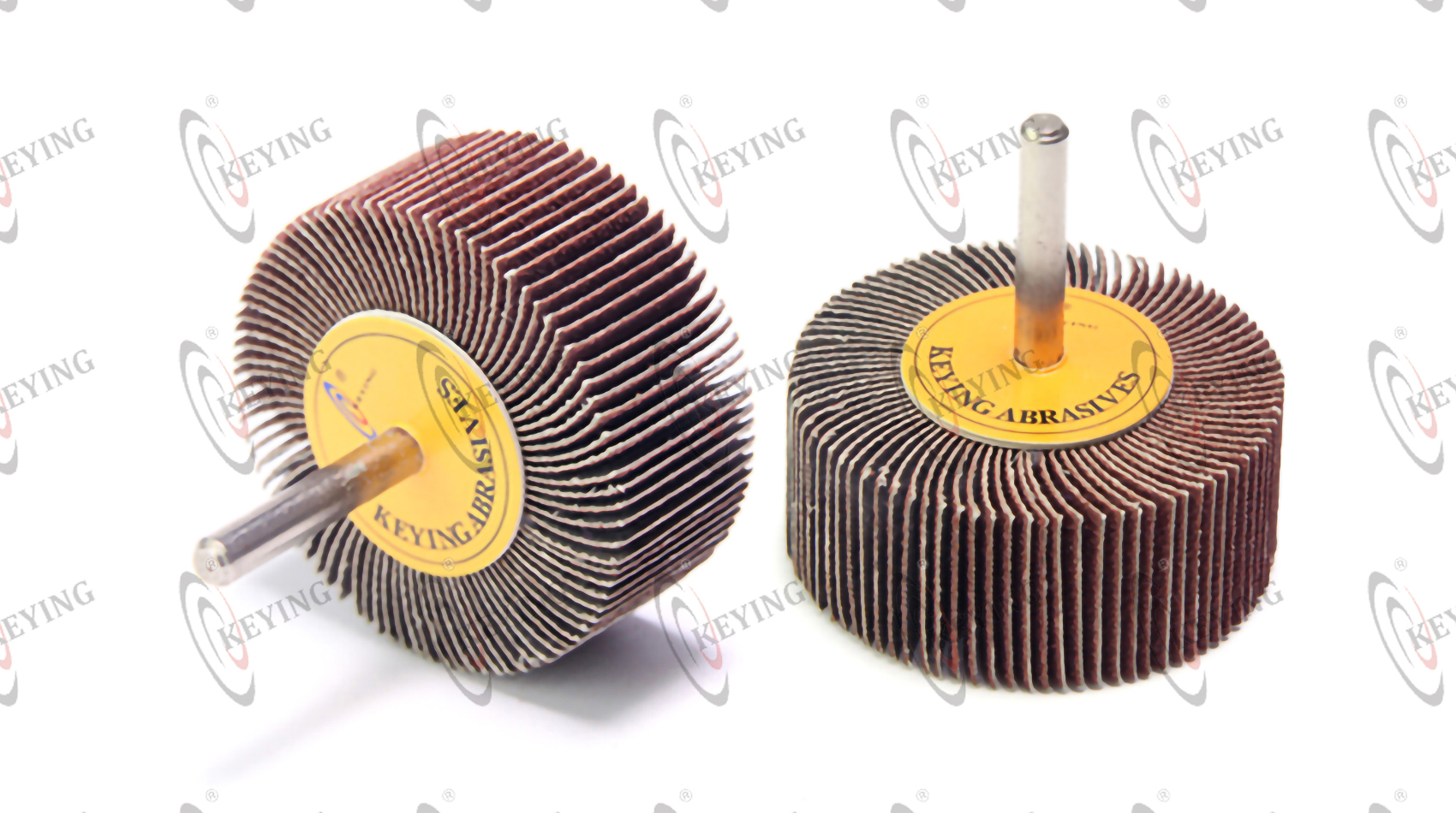 Ruote lamellari Abrasive (con gambo)